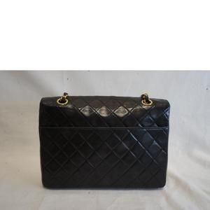 Chanel Chain Shoulder Round Bag Lambskin Flap